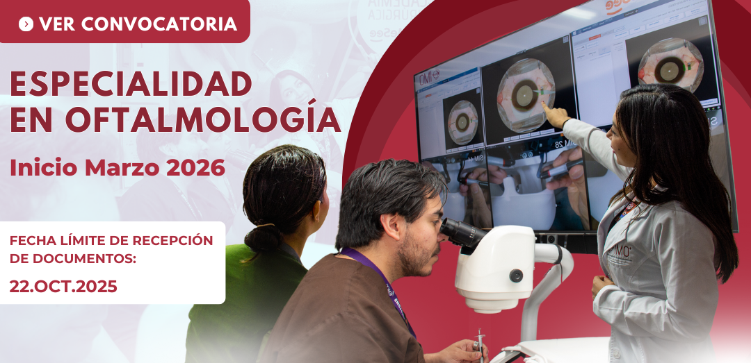 Especialidad en Oftalmologia IMO Queretaro 2025