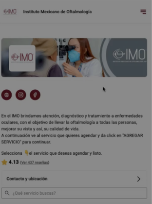 Referencias de cirugia de cataratas IMO Queretaro